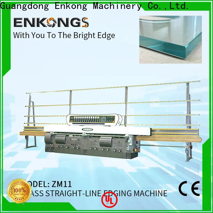 Enkong zm11 small glass edging machine for business for photovoltaic panel processing 1