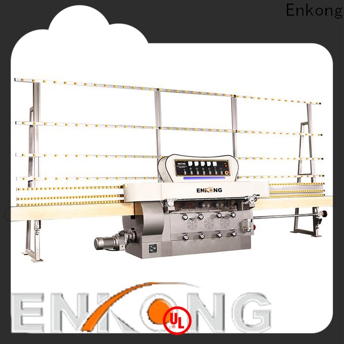 Enkong zm9 glass edging machine manufacturers factory for round edge processing 1