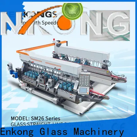 Enkong SM 12/08 glass double edger for business for household appliances 1