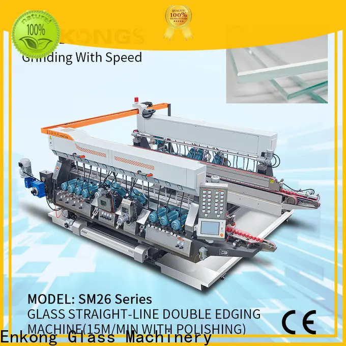 Enkong New glass double edger machine suppliers for household appliances 1