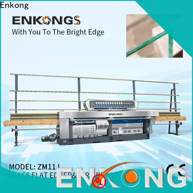 Enkong New glass mitering machine factory for round edge processing 1