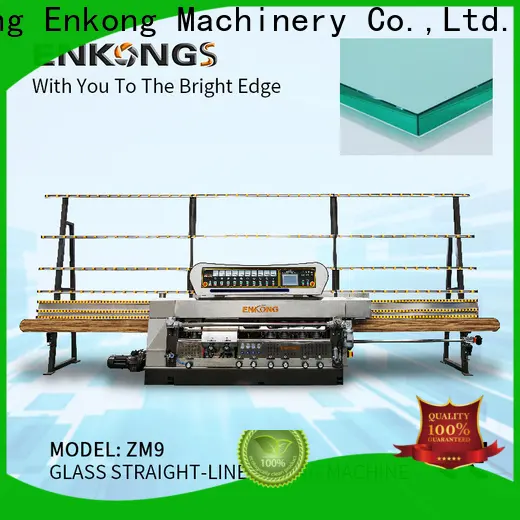 Enkong zm11 portable glass edge polishing machine suppliers for photovoltaic panel processing 1