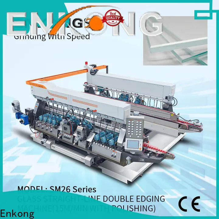 Enkong Latest glass double edger factory for household appliances 1