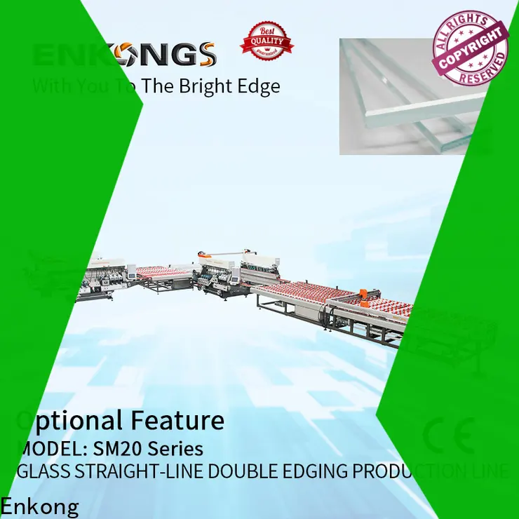 Enkong High-quality small glass edge polishing machine company for round edge processing 1