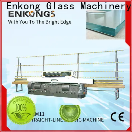 Enkong zm11 glass edge polishing machine manufacturers for photovoltaic panel processing 1