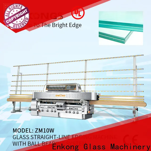 Best glass straight line edging machine zm10w supply for processing glass 1