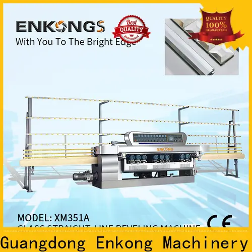 Top glass straight line beveling machine xm363a manufacturers for glass processing 1