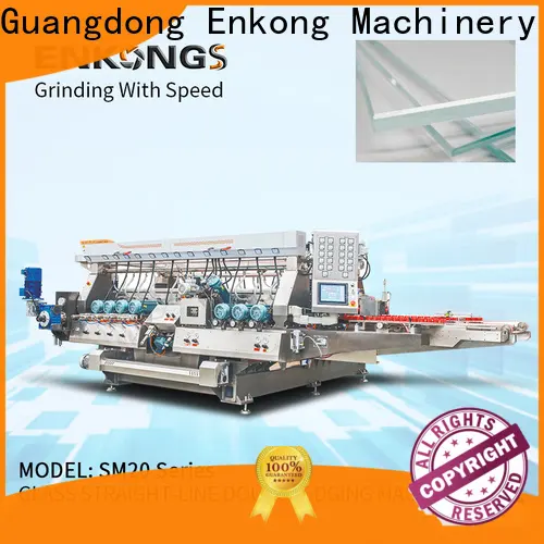 Enkong New glass double edger company for photovoltaic panel processing 1