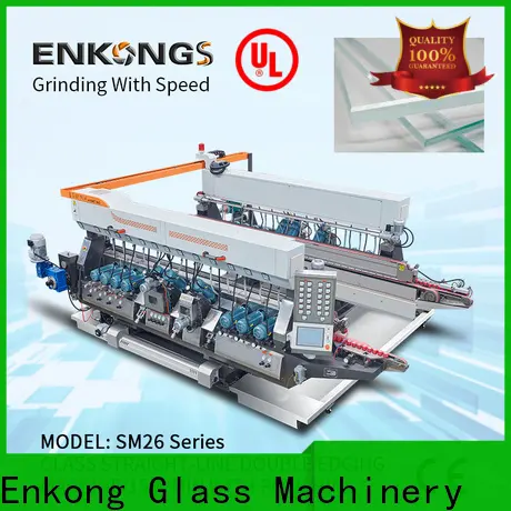 Enkong SM 22 automatic glass edge polishing machine for business for round edge processing 1