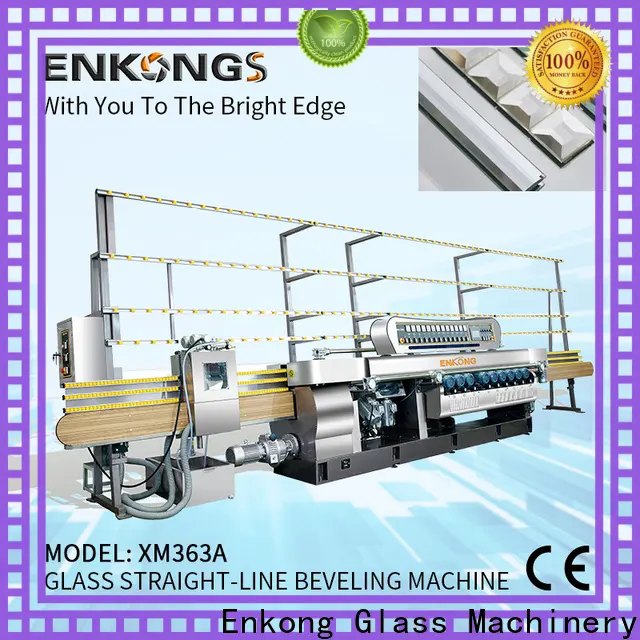 Enkong Best glass beveling machine for sale factory for glass processing 1