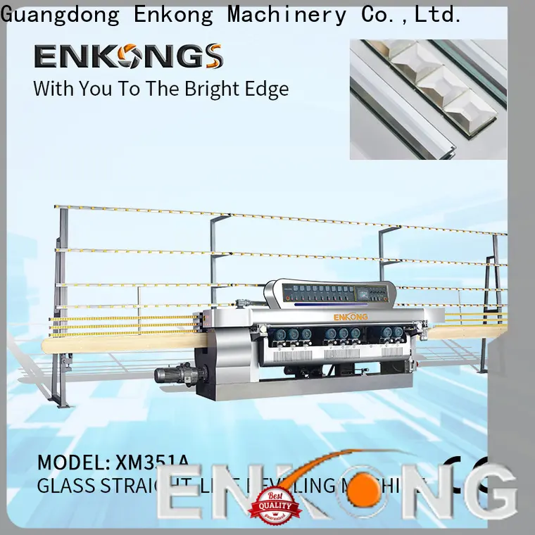 Wholesale small glass beveling machine 10 spindles factory for glass processing 1
