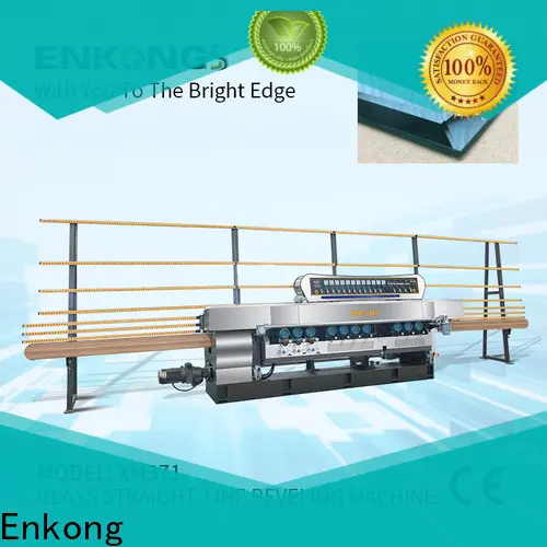 Enkong Best glass straight line beveling machine company for polishing 1