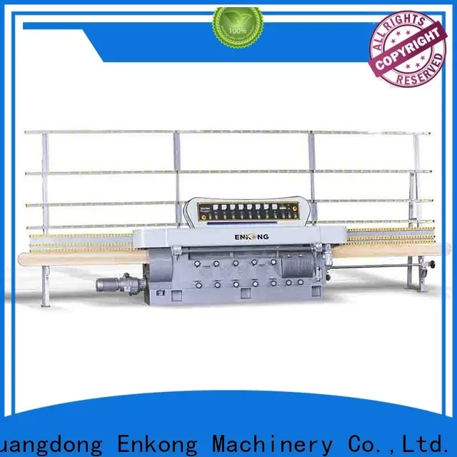 Enkong zm9 glass edge polishing machine manufacturers for photovoltaic panel processing 1