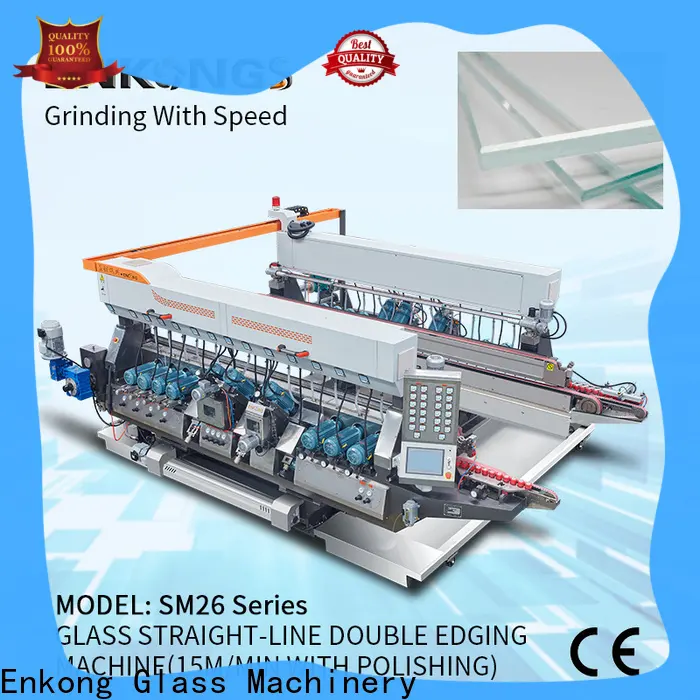 Best double glass machine modularise design factory for round edge processing 1
