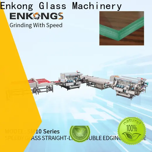 Enkong SM 26 double glass machine factory for round edge processing1 1