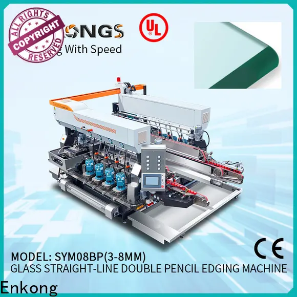 Enkong New glass double edger machine supply for household appliances 1
