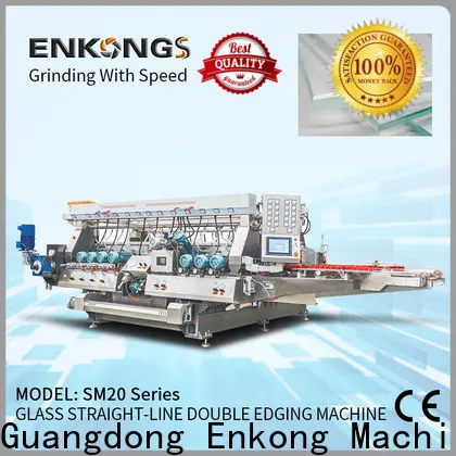 Custom glass double edger SM 26 factory for photovoltaic panel processing 1