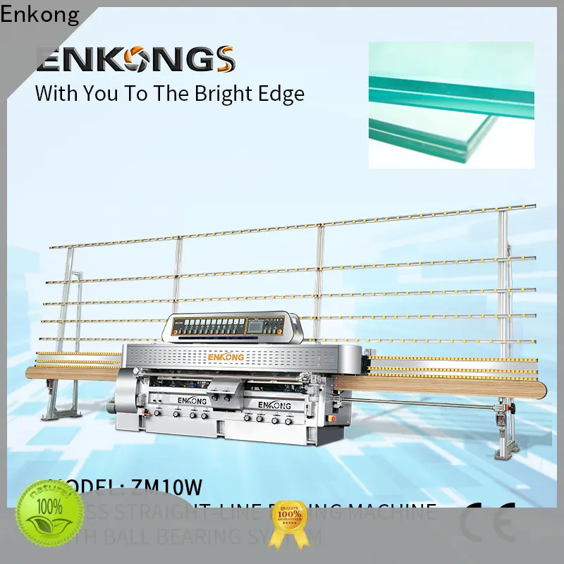 Enkong Custom glass straight line edging machine factory for polish 1