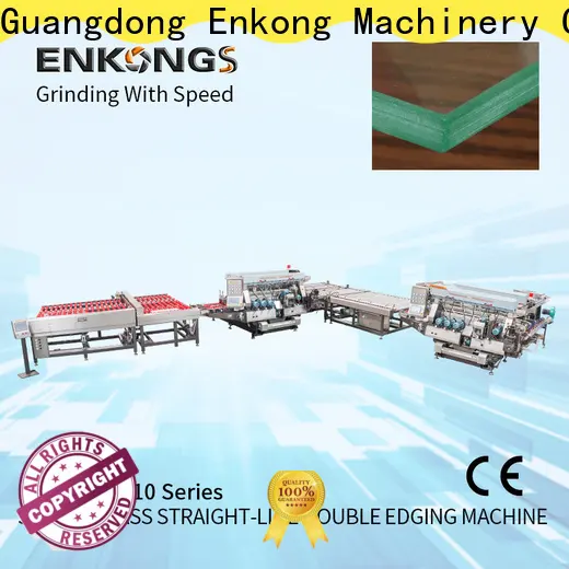 Custom glass double edging machine straight-line suppliers for household appliances 1