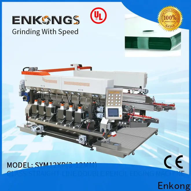 Enkong New glass double edger machine manufacturers for photovoltaic panel processing 1