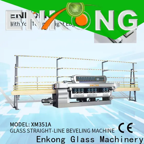 Enkong xm371 glass bevelling machine suppliers manufacturers for polishing 1