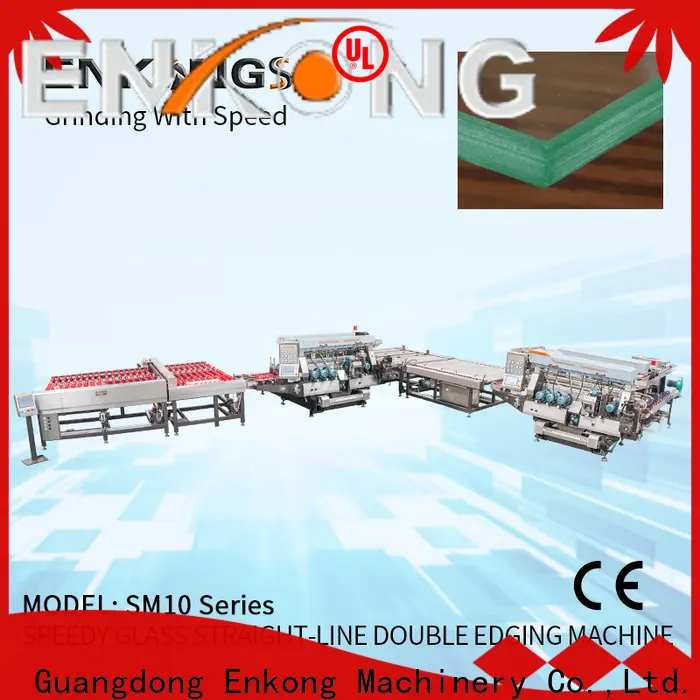Enkong SM 12/08 small glass edge polishing machine suppliers for round edge processing1 1