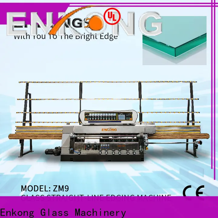 Enkong zm11 portable glass edge polishing machine for business for round edge processing 1