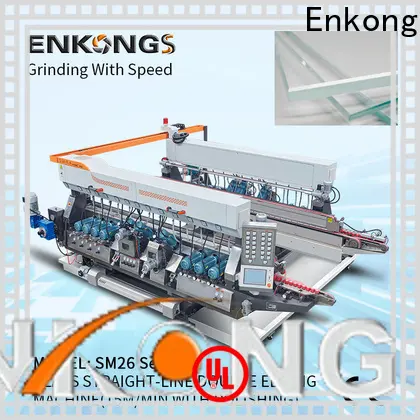 Enkong SYM08 automatic glass edge polishing machine factory for round edge processing 1