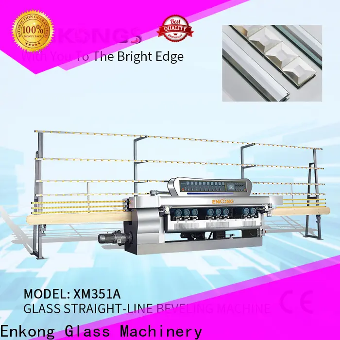 Enkong High-quality small glass beveling machine for business for glass processing 1