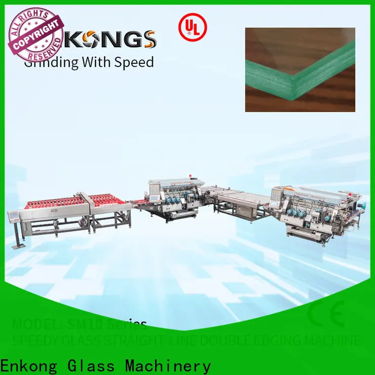 New glass double edger machine SYM08 for business for photovoltaic panel processing 1