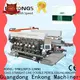 Enkong modularise design small glass edge polishing machine company for round edge processing 1