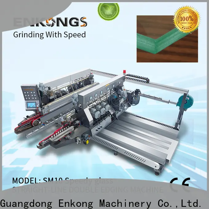 Enkong SYM08 small glass edge polishing machine company for round edge processing 1
