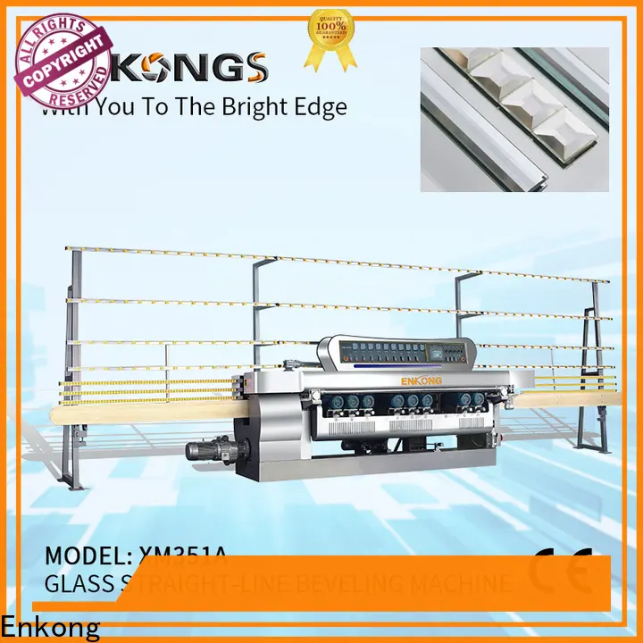 Enkong xm363a glass beveling machine factory for glass processing 1
