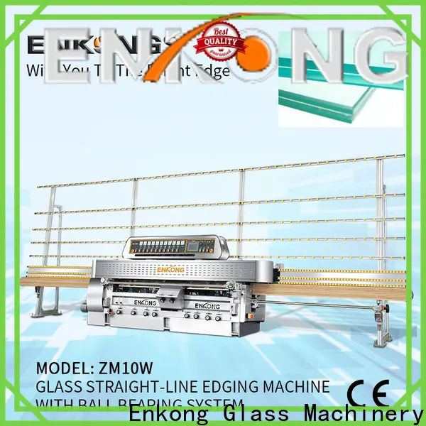 Enkong New glass straight line edging machine company for polish 1