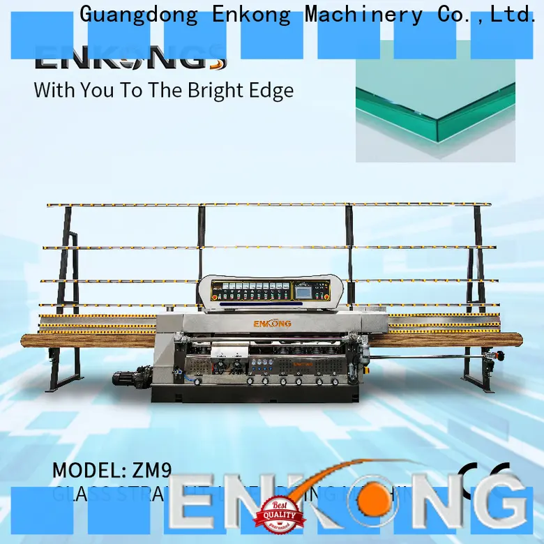 Enkong High-quality glass straight line edging machine price suppliers for household appliances 1