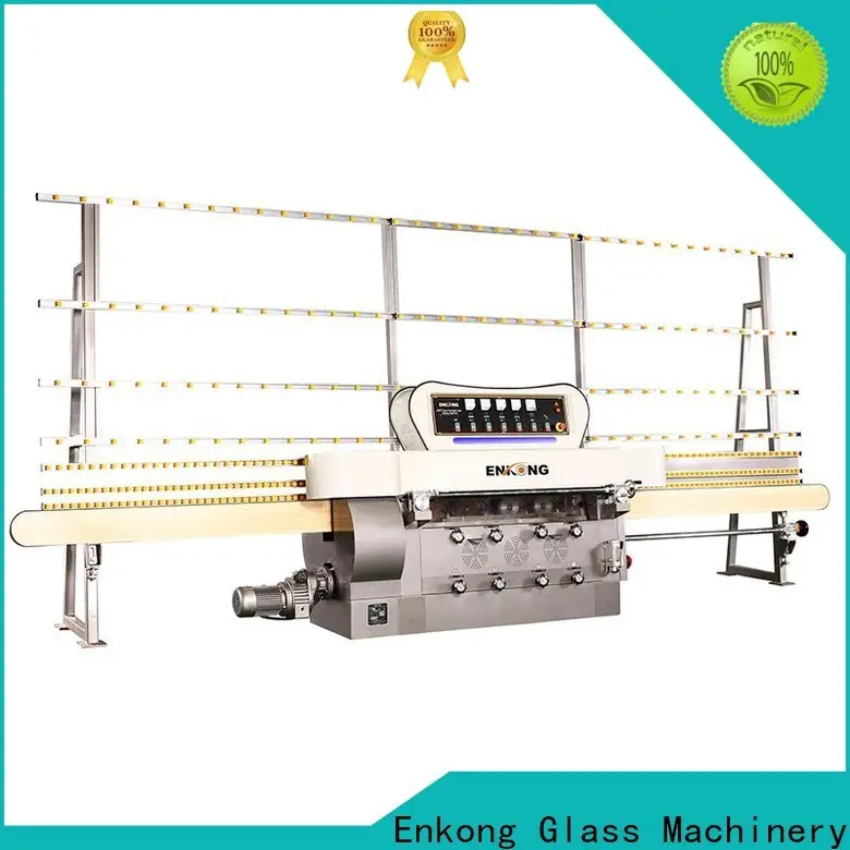 Enkong Wholesale glass straight line edging machine price manufacturers for household appliances 1