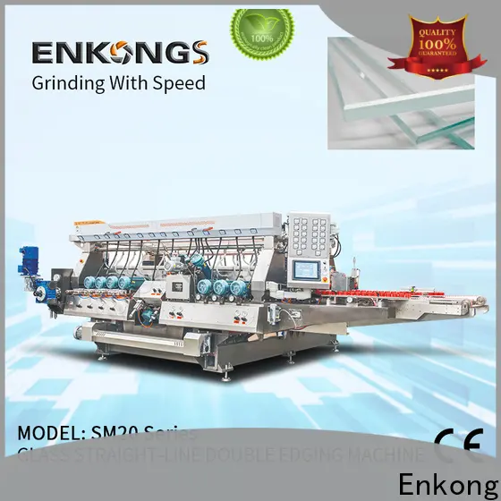 High-quality glass double edger modularise design company for round edge processing 1