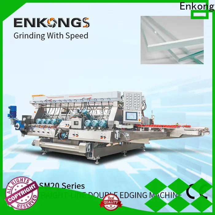 Enkong New small glass edge polishing machine for business for round edge processing 1