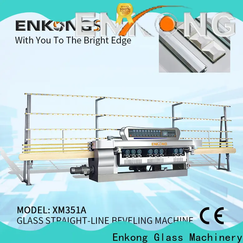 Enkong Top glass beveling machine manufacturers factory for polishing 1