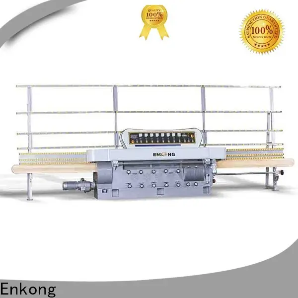 Enkong Custom glass straight line edging machine suppliers for round edge processing 1