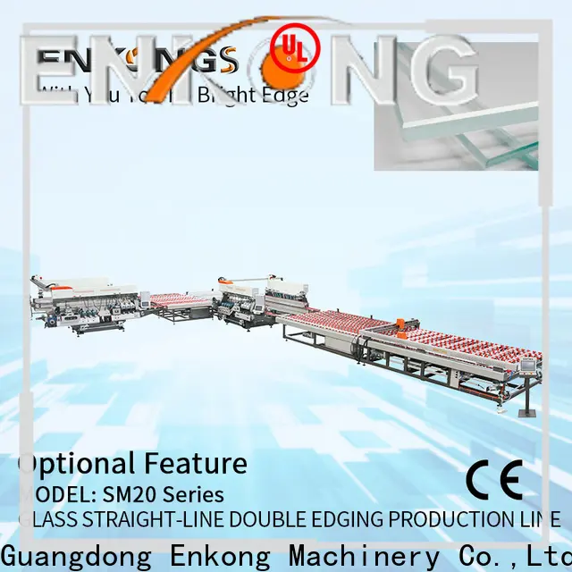 Latest small glass edge polishing machine SYM08 factory for photovoltaic panel processing 1