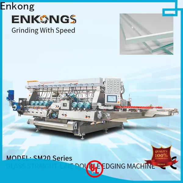 Top glass double edger SM 22 for business for round edge processing 1
