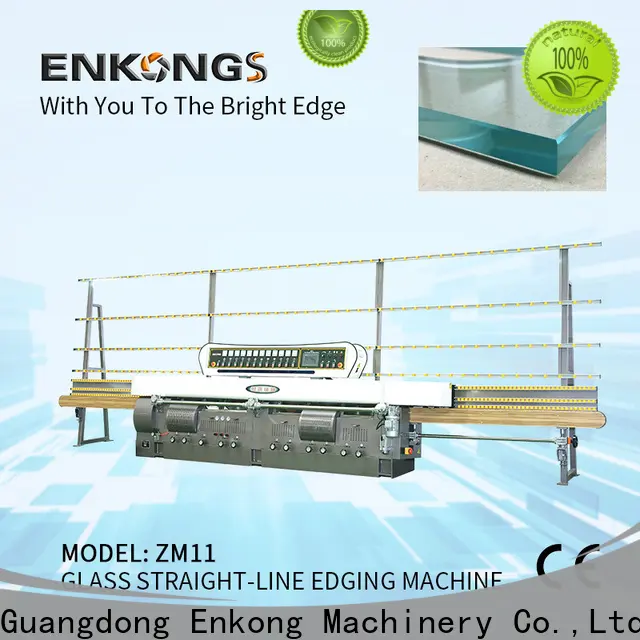 Enkong zm11 portable glass edge polishing machine manufacturers for round edge processing 1