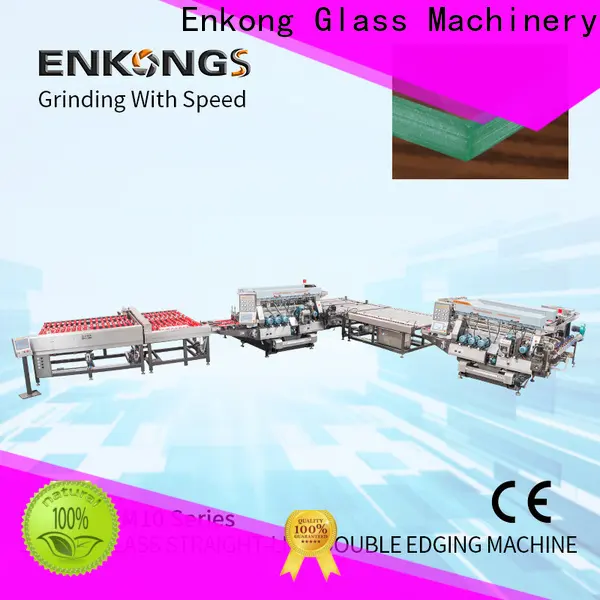 Enkong New automatic glass cutting machine for business for round edge processing 1