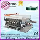 Enkong straight-line glass double edging machine for business for round edge processing 1