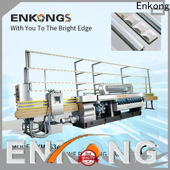 Enkong xm351 beveling machine for glass supply for polishing 1