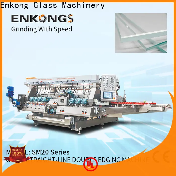 Enkong SM 10 automatic glass cutting machine manufacturers for round edge processing 1