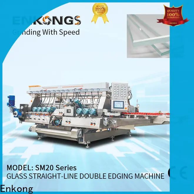 Enkong Wholesale glass double edging machine company for round edge processing 1