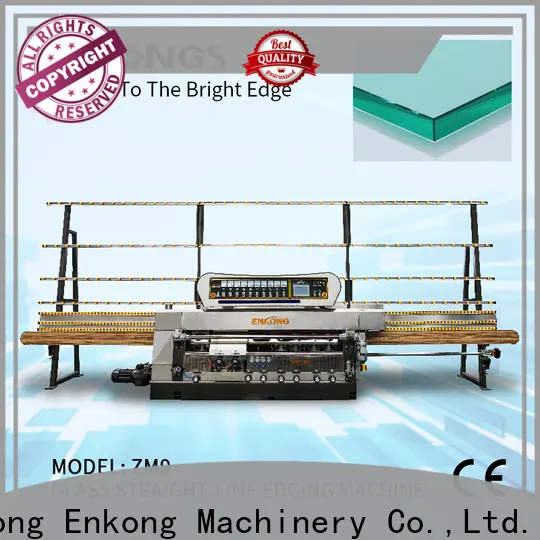 Enkong zm4y glass edging machine suppliers for round edge processing 1