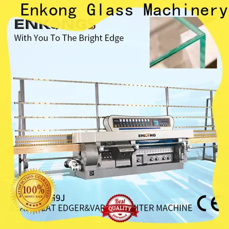 Enkong 60 degree glass manufacturing machine price suppliers for grind 1